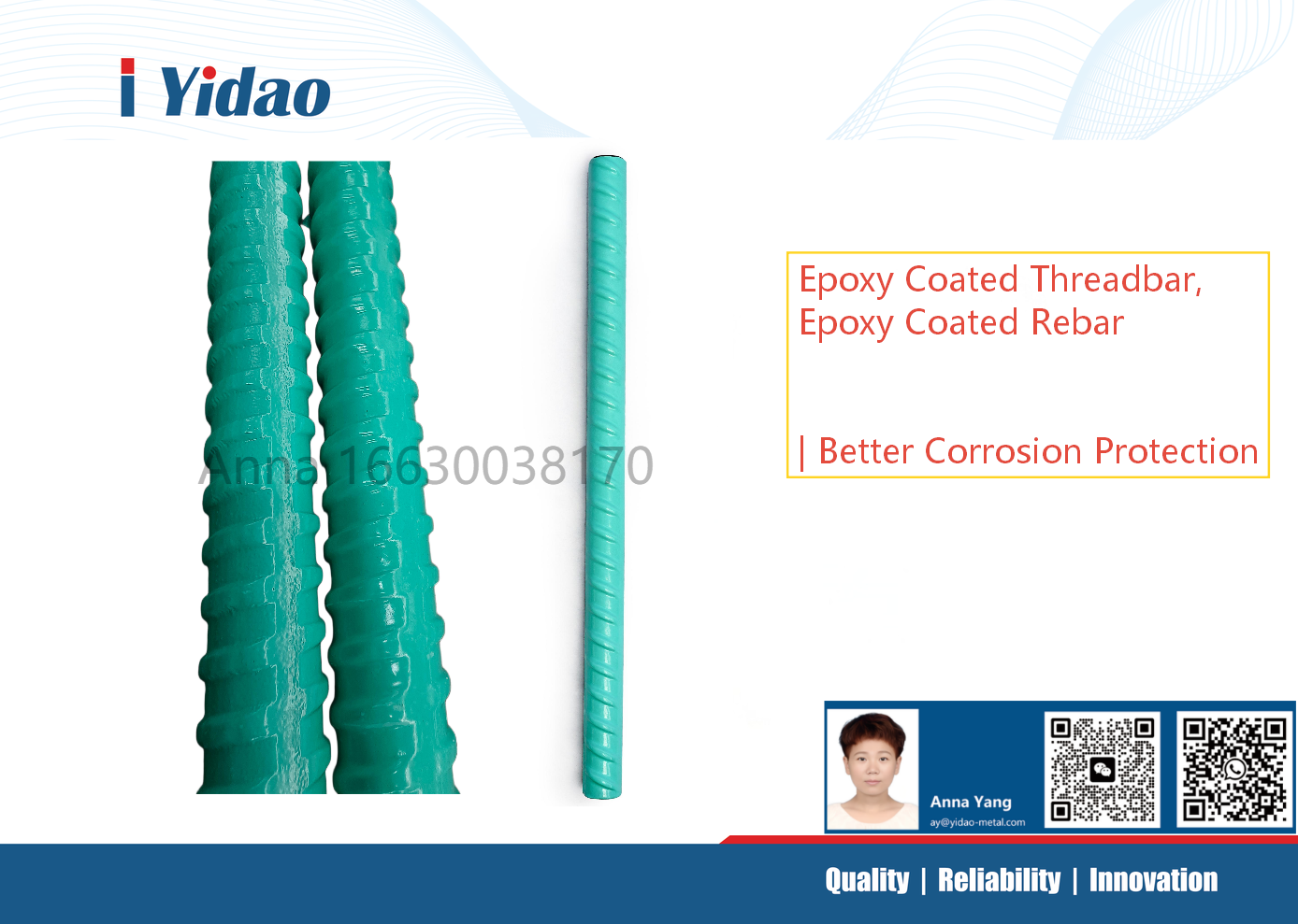 yidao epoxy coated rebar manufacture